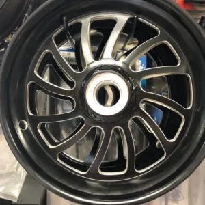 10×2, Twister-6 Design Spindle Mount Wheels (Qt. 2 Wheels)